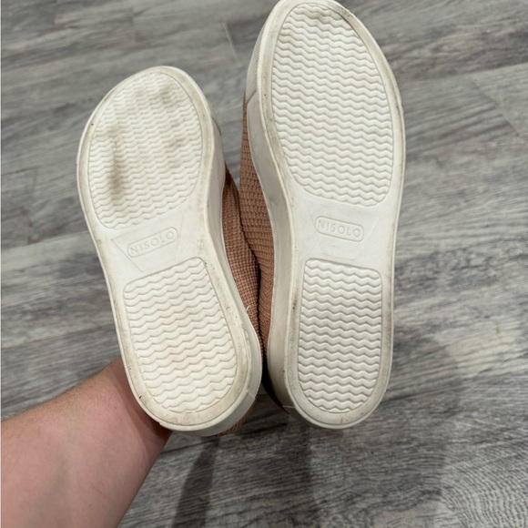 Nisolo pink Go-To Eco Knit Sneaker - Picture 9 of 10